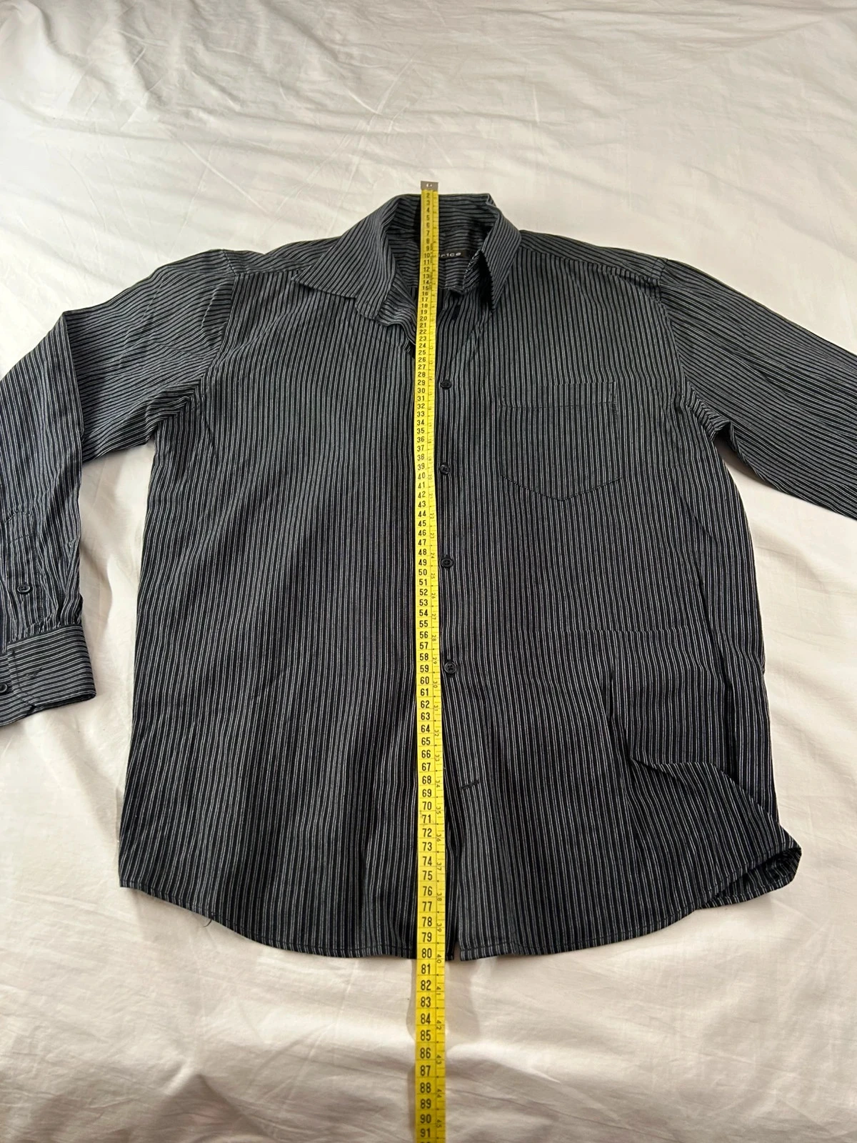 Chemise vintage brice grise – photo 8